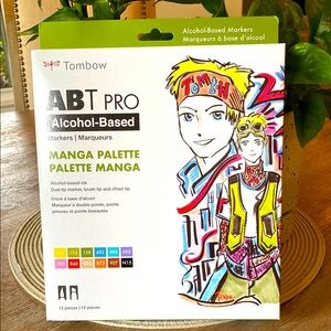New - Tombow ABT PRO Alcohol-Based Markers - Manga Palette